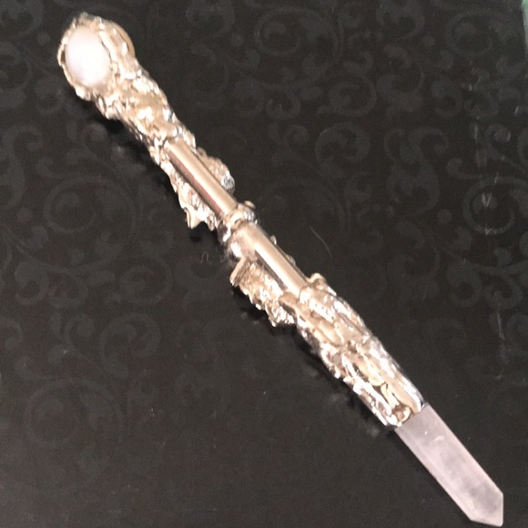 Handmade “Lord of the Rings”- style mini wand ,crystal fantasy wizard elf WOW! - Picture 6 of 12